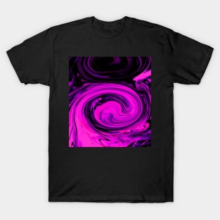 Magenta Swirls T-Shirt